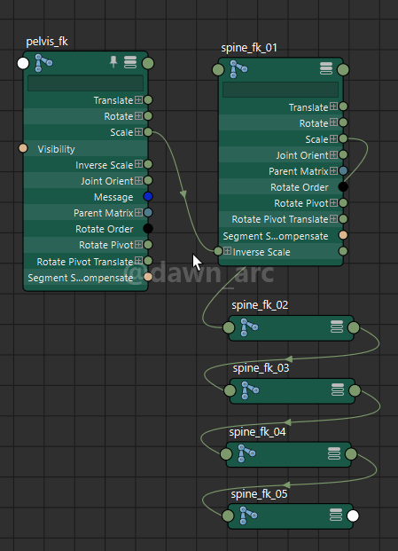 [Maya]Rigging 09 - Spine FK